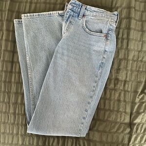 Abercrombie & Fitch Light Blue Straight Leg Jeans